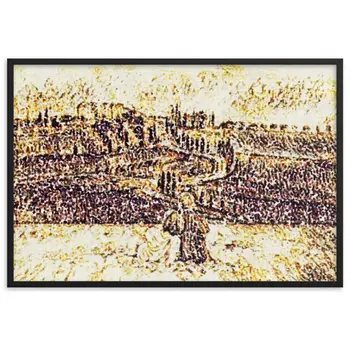 SEEING THE DAWN THROUGH THE DREAM SUPERIOR Framed Poster