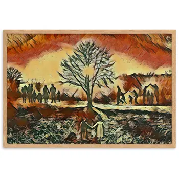 YOU WILL GIVE ME THIS DREAM AS A GIFT ? SUPERIOR Framed Poster