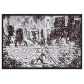 YOU ARE THE RHYTHM THAT STILL DANCES WITHIN ME SUPERIOR Framed Poster