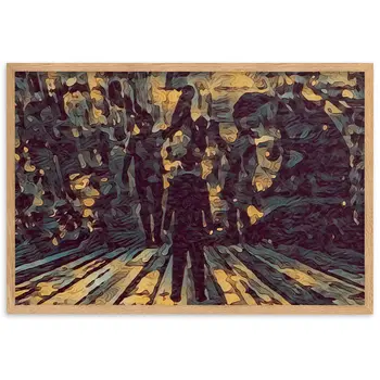 I SAW MY ENTIRE LIFE PASS THROUGH YOUR EYES Special Edition Framed Poster