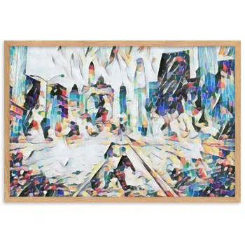 YOU ARE THE RHYTHM THAT STILL DANCES WITHIN ME Velvet Framed Poster
