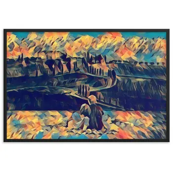 SEEING THE DAWN THROUGH THE DREAM SUPERIOR Framed Poster