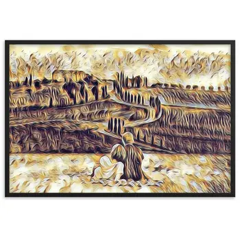 SEEING THE DAWN THROUGH THE DREAM SUPERIOR Framed Poster