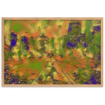 YOU ARE THE RHYTHM THAT STILL DANCES WITHIN ME SUPERIOR Framed Poster