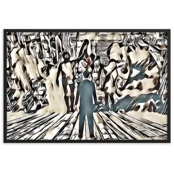 I SAW MY ENTIRE LIFE PASS THROUGH YOUR EYES Superior Framed Poster