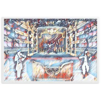 WHEN YOUR SENSES DANCE WITH MY MOMENTS Special Edition Framed Poster