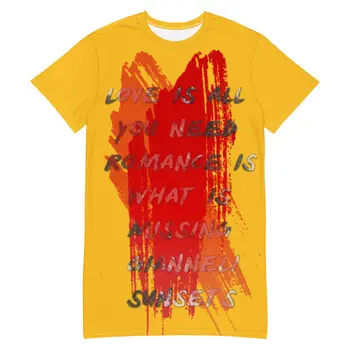 Gianneli Sunsets T-shirt Dress