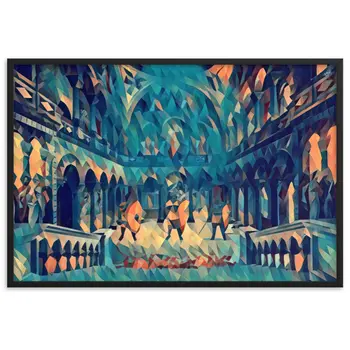 BYZANTIUM V2 Superior Framed Poster