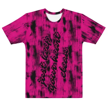 CLEAN HEART Men's T-shirt by Gianneli
