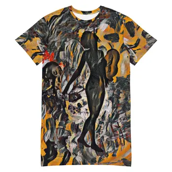 ANADYSIS ART T-shirt Dress by Gianneli