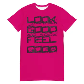 LOOK GOOD T-shirt dress by Gianneli