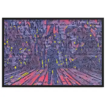 I SAW MY ENTIRE LIFE PASS THROUGH YOUR EYES Special Edition Framed Poster