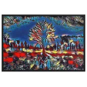 YOU WILL GIVE ME THIS DREAM AS A GIFT ? SUPERIOR Framed Poster
