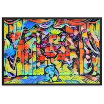 YOU WERE ALWAYS THE POEM I WANTED TO WRITE PREMIUM Framed Poster