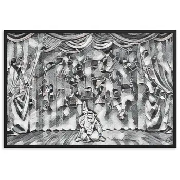 YOU WERE ALWAYS THE POEM I WANTED TO WRITE J.L Velvet Edition Framed Poster