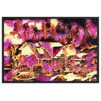 I WAS WAITING FOR YOU IN THE DREAM YOU HAD SEEN Special Edition Framed Poster