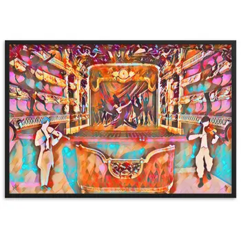 WHEN YOUR SENSES DANCE WITH MY MOMENTS Special Edition Framed Poster