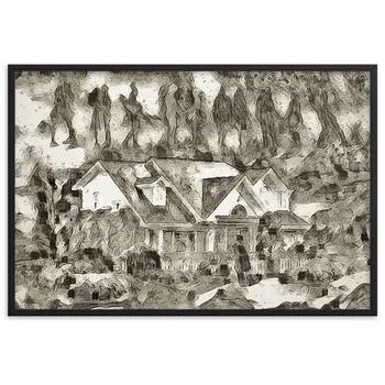 I WAS WAITING FOR YOU IN THE DREAM YOU HAD SEEN Special Edition Framed Poster
