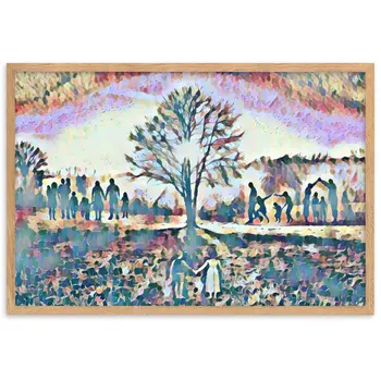 YOU WILL GIVE ME THIS DREAM AS A GIFT ? SUPERIOR Framed Poster