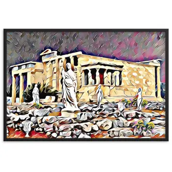 THREE CHARITIES V2 Superior Framed Poster