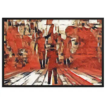 I SAW MY ENTIRE LIFE PASS THROUGH YOUR EYES Special Edition Framed Poster
