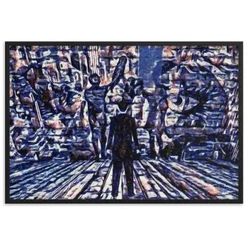 I SAW MY ENTIRE LIFE PASS THROUGH YOUR EYES Special Edition Framed Poster