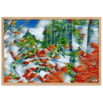 AMONG THE FOUR SEASONS YOU ARE THE FIFTH SENSE PREMIUM Framed Poster