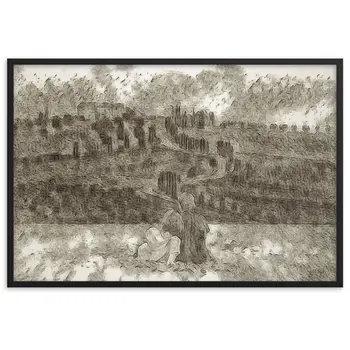 SEEING THE DAWN THROUGH THE DREAM SUPERIOR Framed Poster