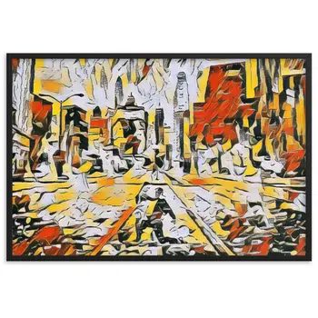 YOU ARE THE RHYTHM THAT STILL DANCES WITHIN ME SUPERIOR Framed Poster
