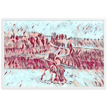 SEEING THE DAWN THROUGH THE DREAM SUPERIOR Framed Poster