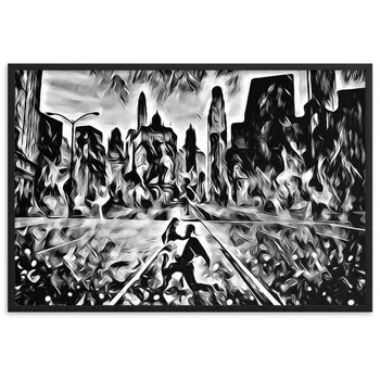 YOU ARE THE RHYTHM THAT STILL DANCES WITHIN ME Special Edition Framed Poster