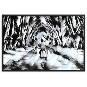 LOVE IS WHEN YOU CAN SEE WITHIN ME Special Edition Framed Poster