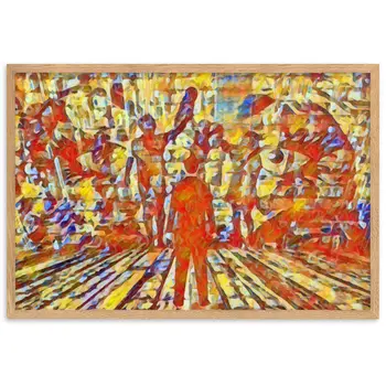I SAW MY ENTIRE LIFE PASS THROUGH YOUR EYES Special Edition Framed Poster