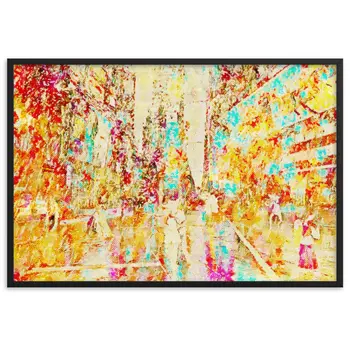 WHEN YOUR KISS WATERED ALL MY SENSES Special Edition Framed Poster