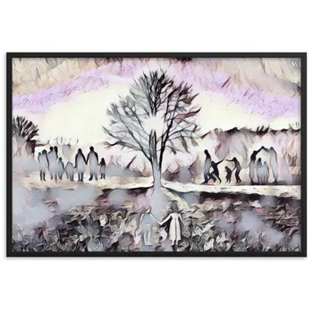 YOU WILL GIVE ME THIS DREAM AS A GIFT ? SUPERIOR Framed Poster