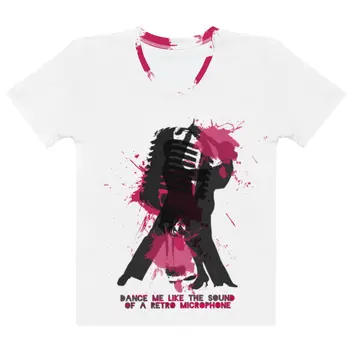 RETRO MICROPHONE Women's T-shirt by Gianneli