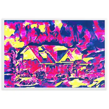 I WAS WAITING FOR YOU IN THE DREAM YOU HAD SEEN Special Edition Framed Poster