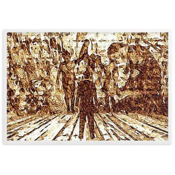 I SAW MY ENTIRE LIFE PASS THROUGH YOUR EYES Special Edition Framed Poster