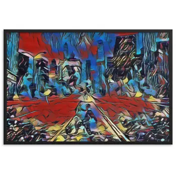 YOU ARE THE RHYTHM THAT STILL DANCES WITHIN ME SUPERIOR Framed Poster