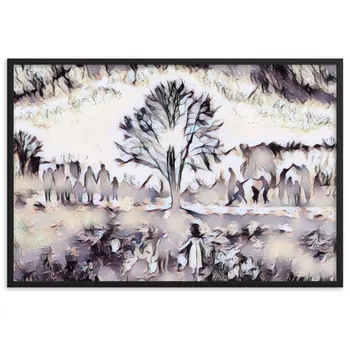 YOU WILL GIVE ME THIS DREAM AS A GIFT ? SUPERIOR Framed Poster
