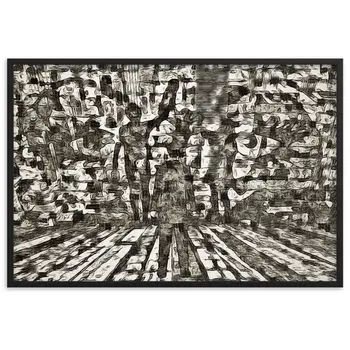 I SAW MY ENTIRE LIFE PASS THROUGH YOUR EYES Special Edition Framed Poster
