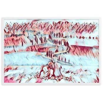 SEEING THE DAWN THROUGH THE DREAM SUPERIOR Framed Poster