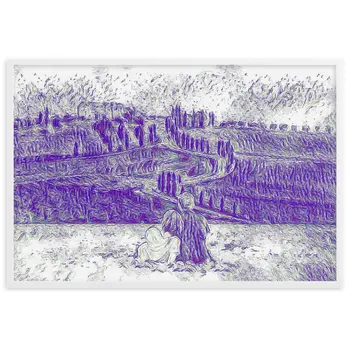 SEEING THE DAWN THROUGH THE DREAM SUPERIOR Framed Poster