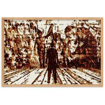I SAW MY ENTIRE LIFE PASS THROUGH YOUR EYES Special Edition Framed Poster