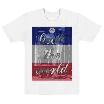 HEAL THE WORLD Men's T-shirt by Gianneli