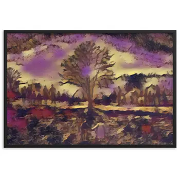 YOU WILL GIVE ME THIS DREAM AS A GIFT ? SUPERIOR Framed Poster