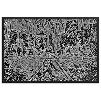 YOU ARE THE RHYTHM THAT STILL DANCES WITHIN ME Velvet Framed Poster