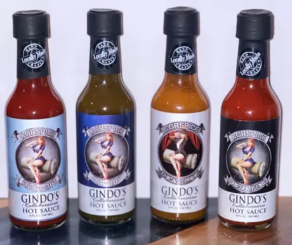 4 Pack of Hot Sauce