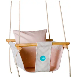 Nude Chevron BabySwing