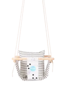 Gray and Black BabySwing